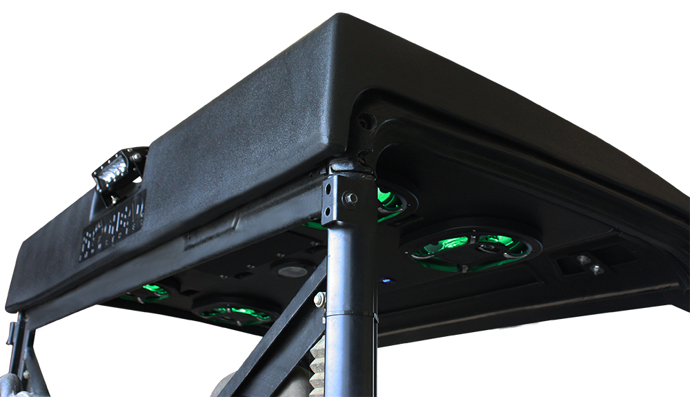 Polaris Ranger XP PRXP704RLEDLB69 4 Speaker Stereo Roof With LED Light