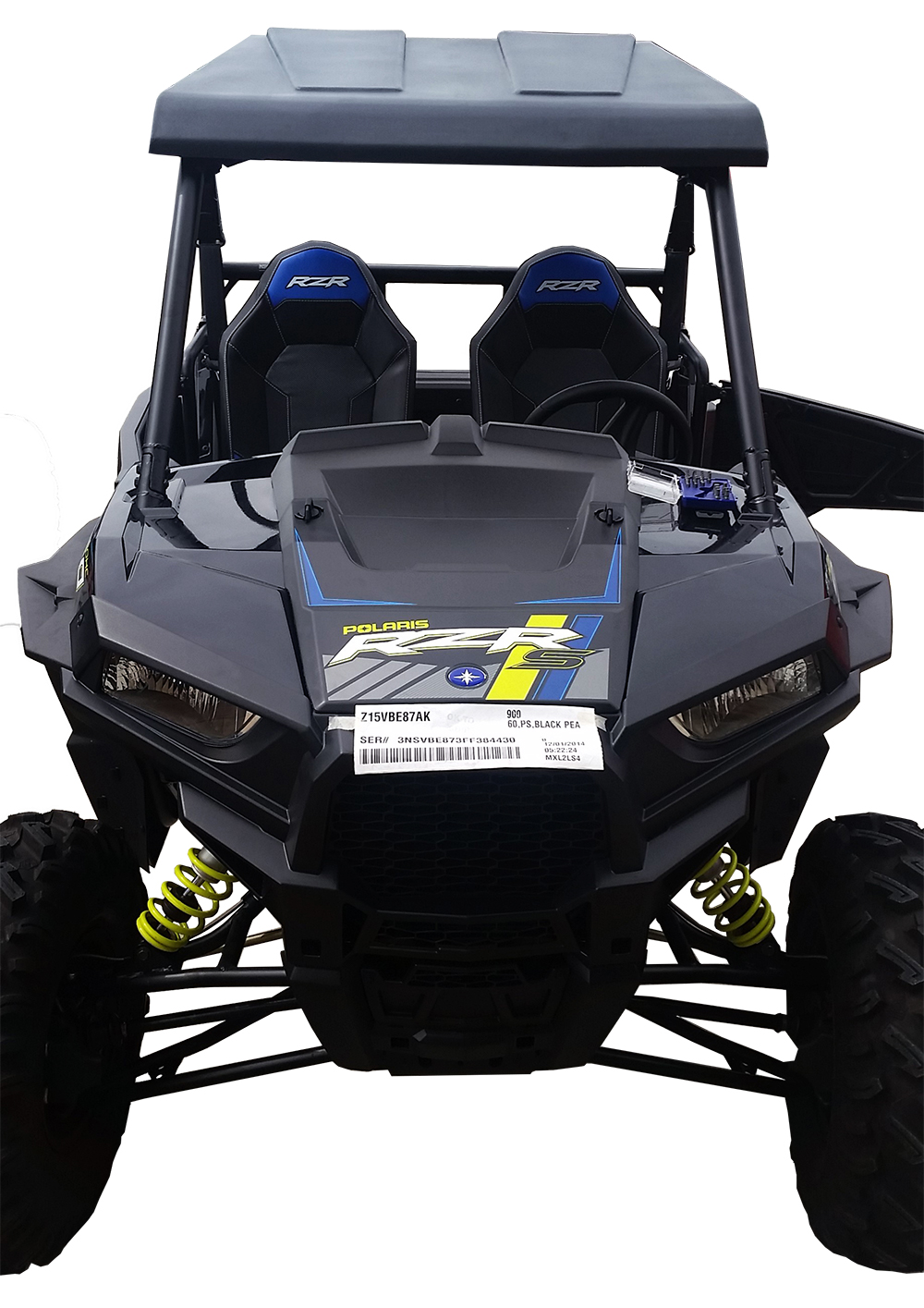 Empty Stereo Roof for Polaris RZR 900