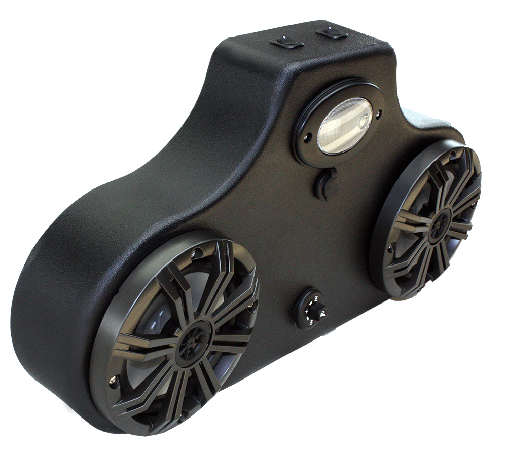 AMPHIB602C 2 Speaker Stereo System With Kicker Bluetooth Controller