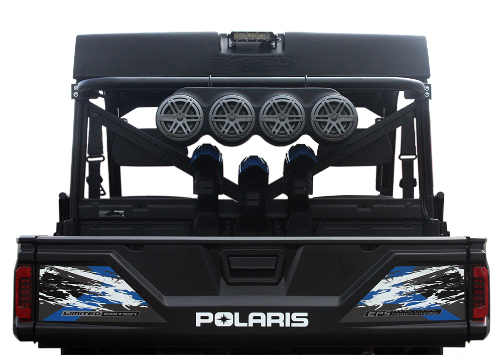 <p>New Polaris Ranger 1000 loaded with a WAKE465 w/ JL speakers and JL roof</p> - Taylor