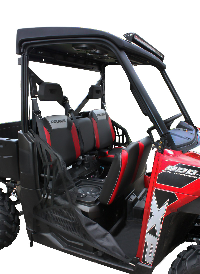 <p>Polaris Ranger 900 Roof with Kicker Speakers and Light Bar</p> - Taylor