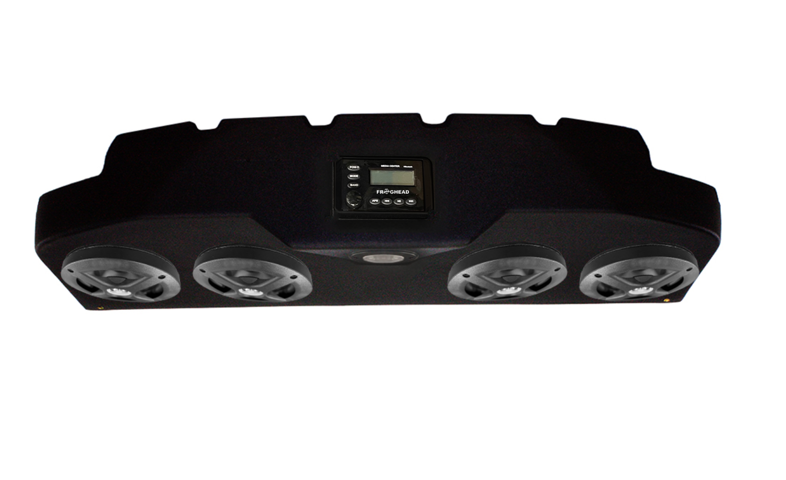 4 65 Froghead Speakers, Froghead Industries Bluetooth Receiver w/ FM/AUX/USB Console for Club Car Precedent/Onward