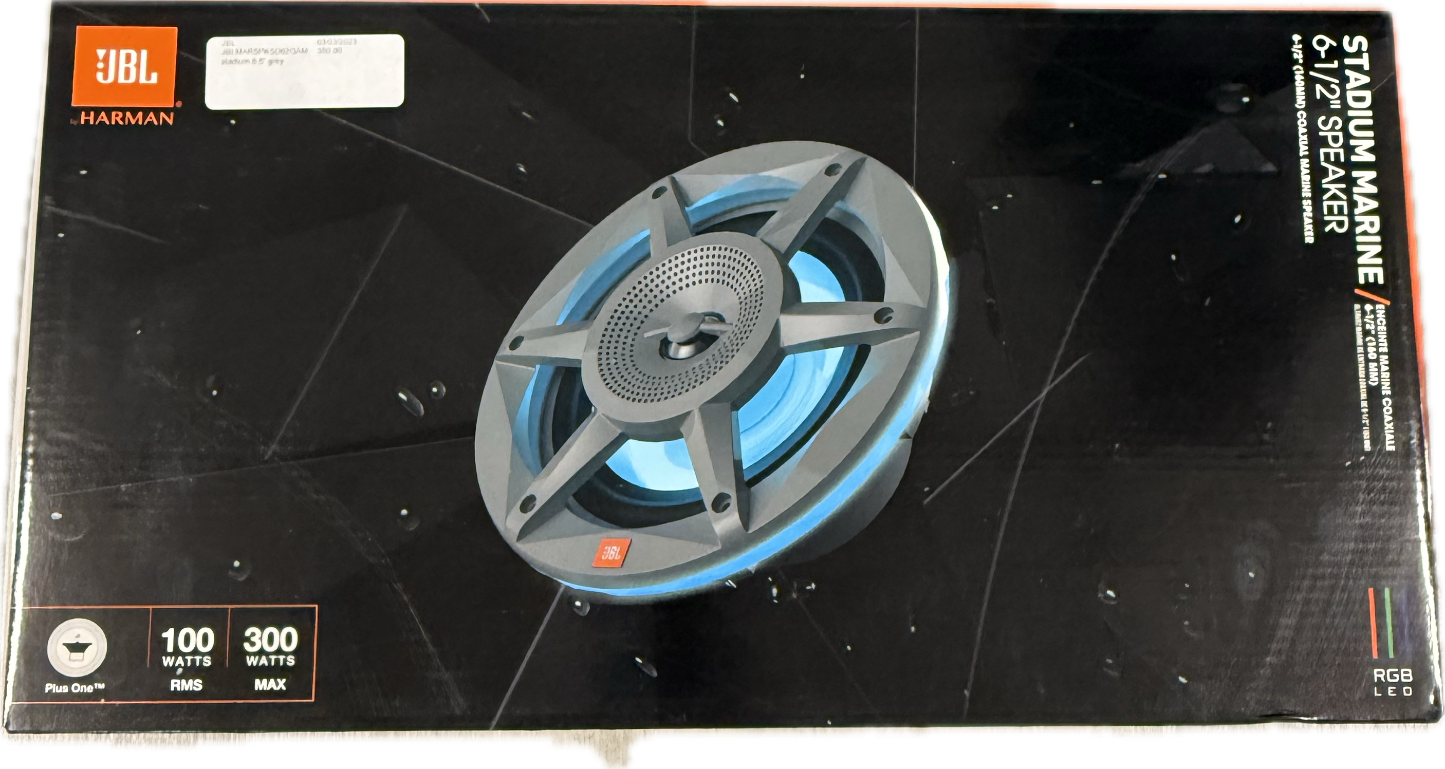 (2) JBL Stadium marine speakers