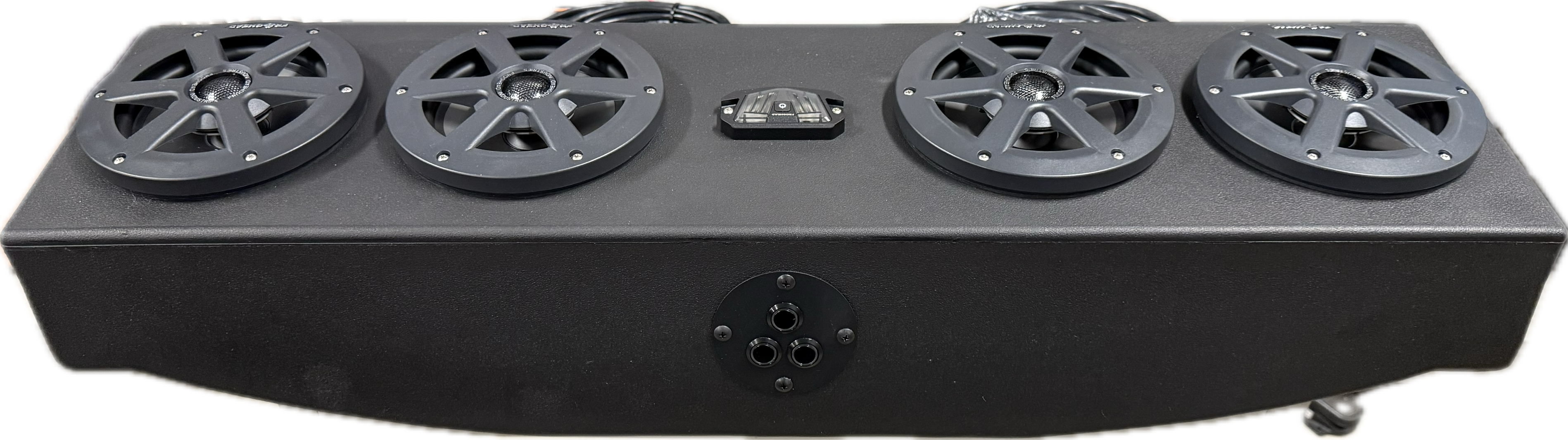(4) Frogheadindustries LED-RGB marine speakers, Marine multifunction dome light and PSL 300.4 amplifier